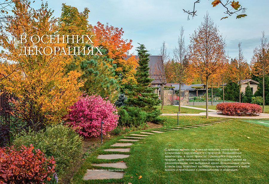 Журнал «Дом и сад» №2 (103) 2020, ноябрь В осенних