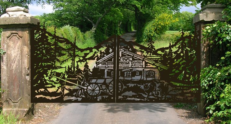Ворота, заборы, калитки Arts Of Nature: эксклюзивный дизайн - изображение 9