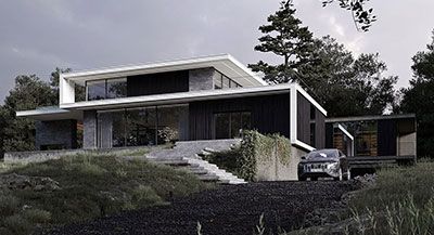Проект дизайн бюро Raimer Bureau, участник конкурсов «Красивые дома 2021» и «Архистоун 2021»