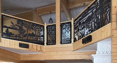 Индивидуальный дизайн проемов балконов и террас от Arts of Nature