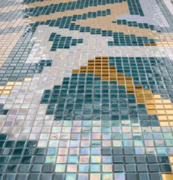 Коллекция стеклянной мозаики Royal Waves 