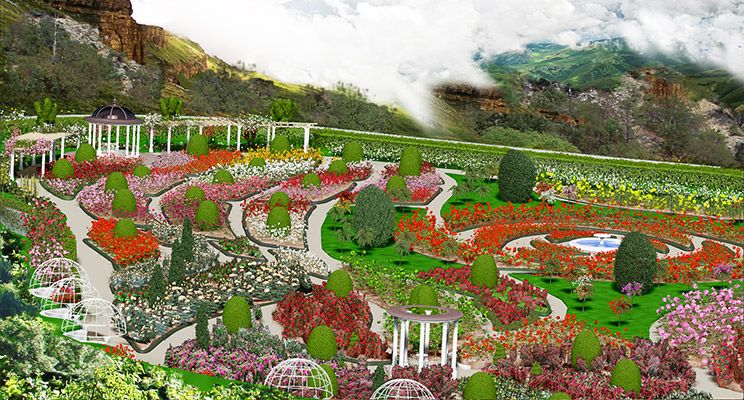 «Сад Розы» 2017 в Никитском ботаническом саду - изображение 2