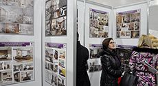 Работы участников конкурсов «Красивые дома» и «Красивые квартиры» представлены на выставке