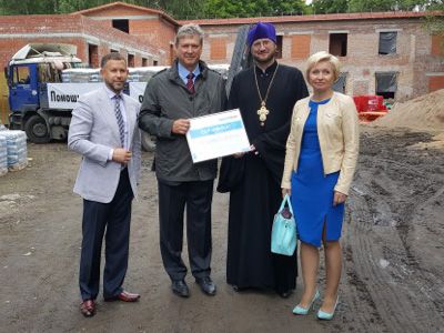Компания КНАУФ передала строительные материалы для отделки помещений детского хосписа в Санкт-Петербурге