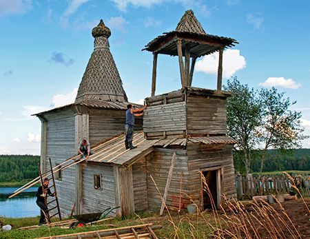 Возрождение деревянных храмов Русского Севера
