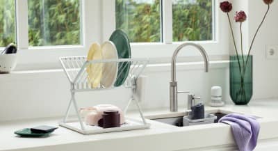 Коллекция принадлежностей для кухни Sink Side от Brabantia