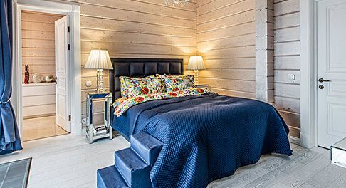 Спальня в деревянном доме: лучшие дизайнерские идеи