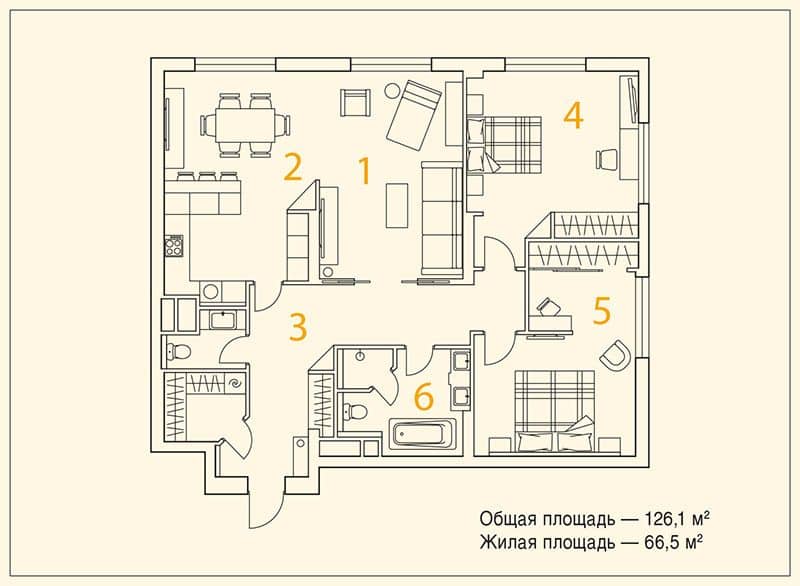 План квартиры