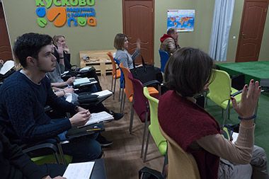 Cеминар в эколого-просветительском центре Кусково