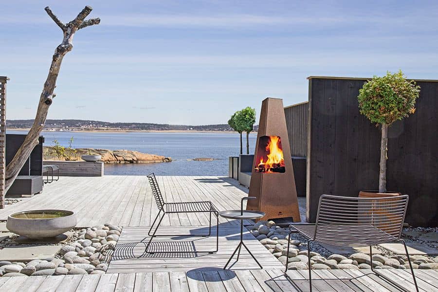Открытый камин Jotul, Норвегия