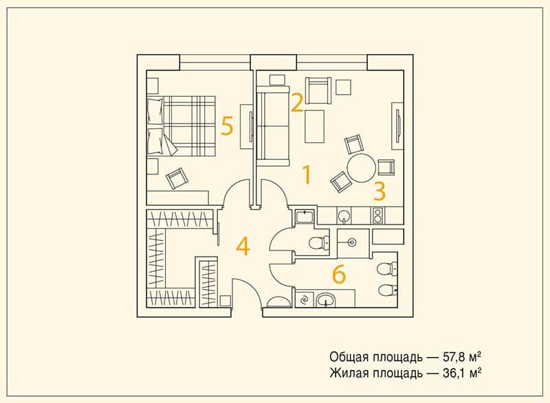 План квартиры