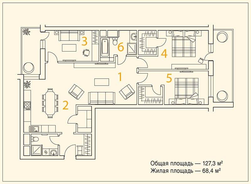 План квартиры