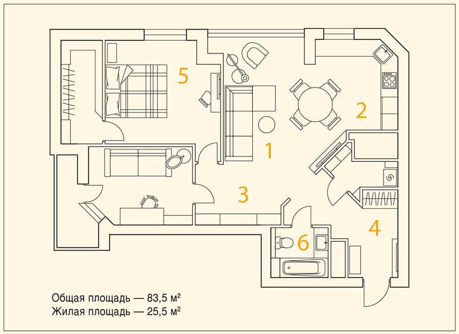 План квартиры