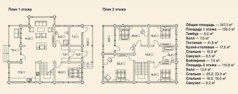 План дома
