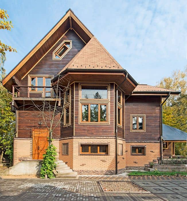 Дом из клееного бруса