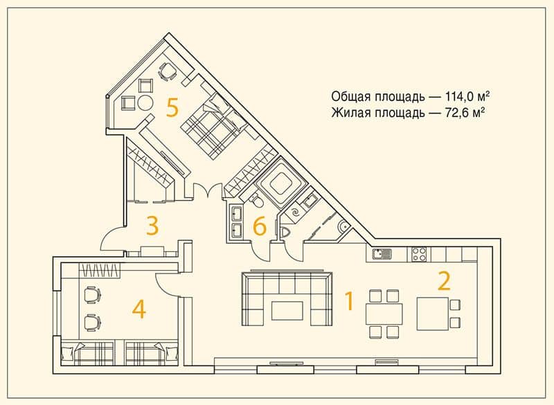 План квартиры