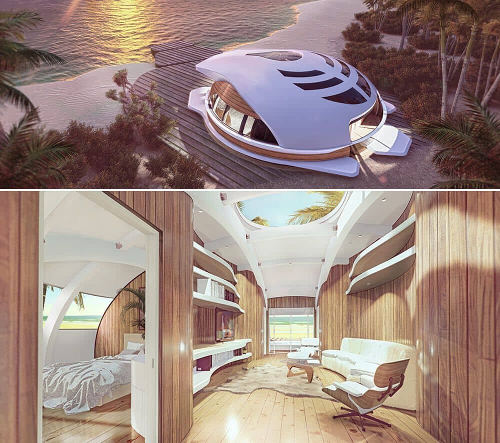 Wood Luxury House 90