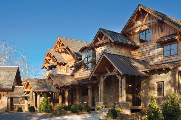 Трехэтажный деревянный дом | Деревянная архитектура | Журнал «Деревянные  дома»