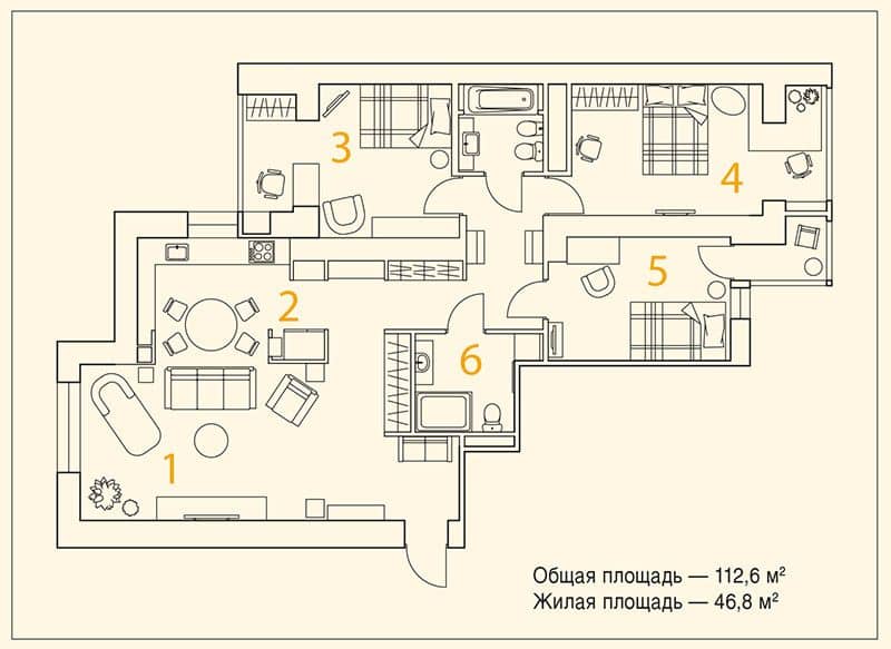 План квартиры