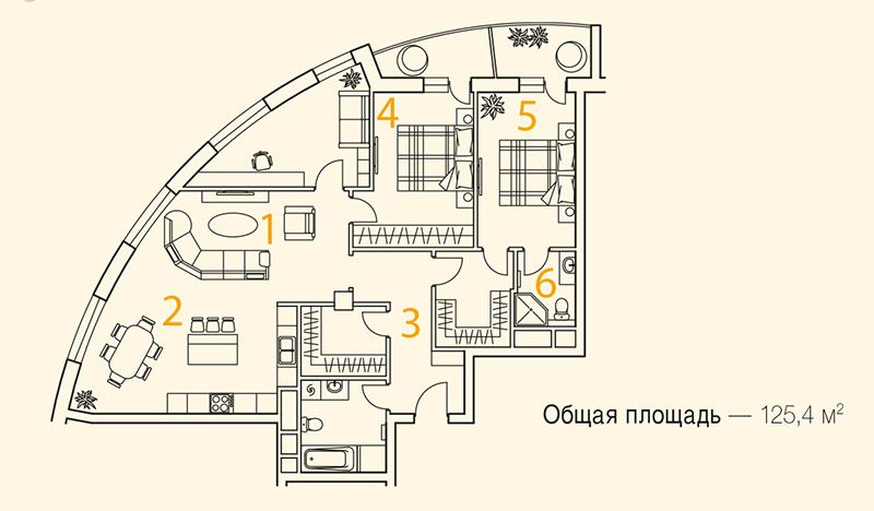 План квартиры