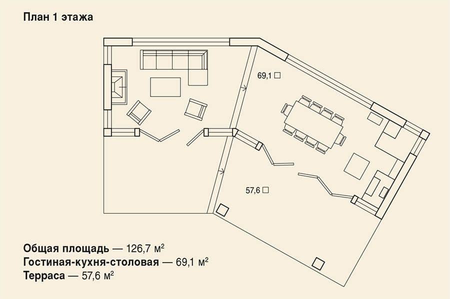 План павильона