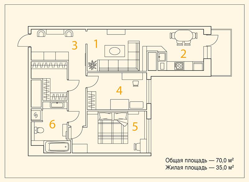 План квартиры