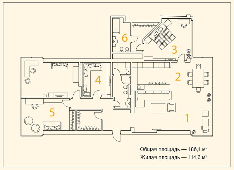 План квартиры