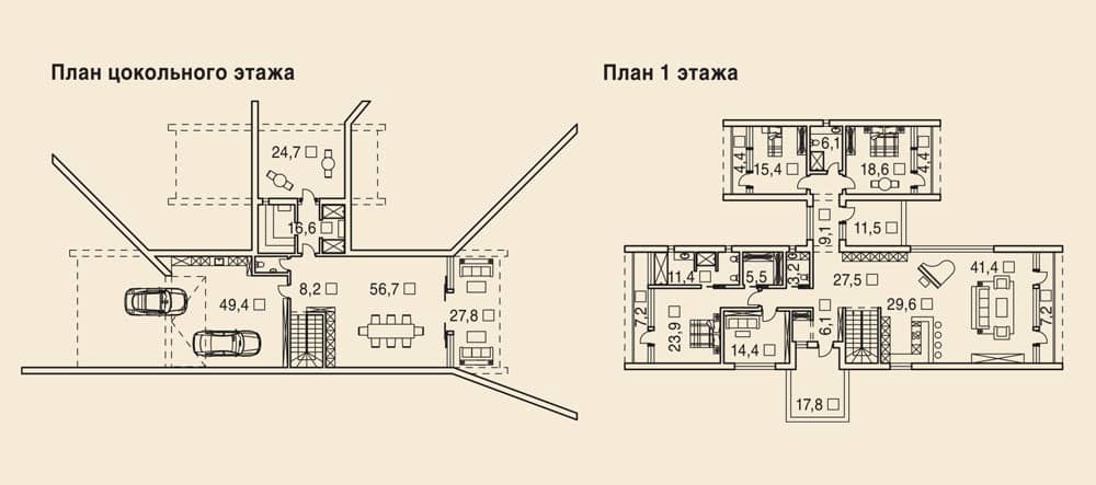 План проекта Дом в холме