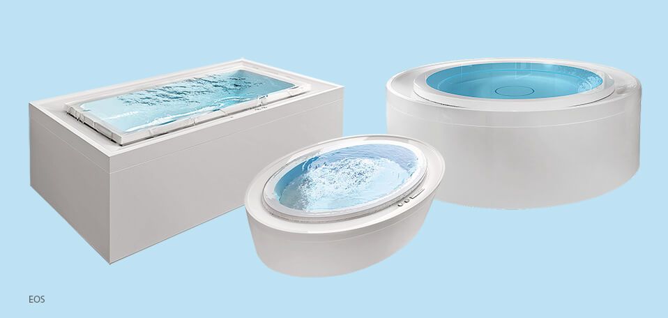 Гидромассажные бассейны производства Gruppo Treesse Fusion SPA из ассортимента компании «ЕОС Премиум-СПА-Технологии» снабжены системами дезинфекции и автоматической рециркуляции, отличаются изысканным дизайном и могут иметь разные формы.