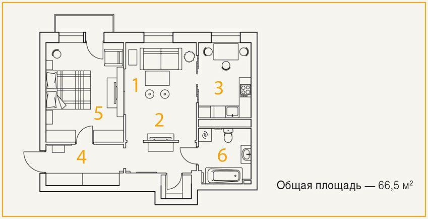План квартиры