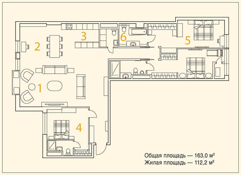 План квартиры
