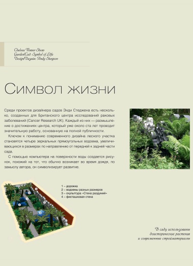 Книга «100 проектов. Дизайн сада». Том 2