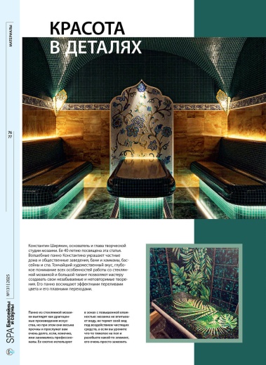 Журнал «Бассейны и сауны» №2 (131) 2025